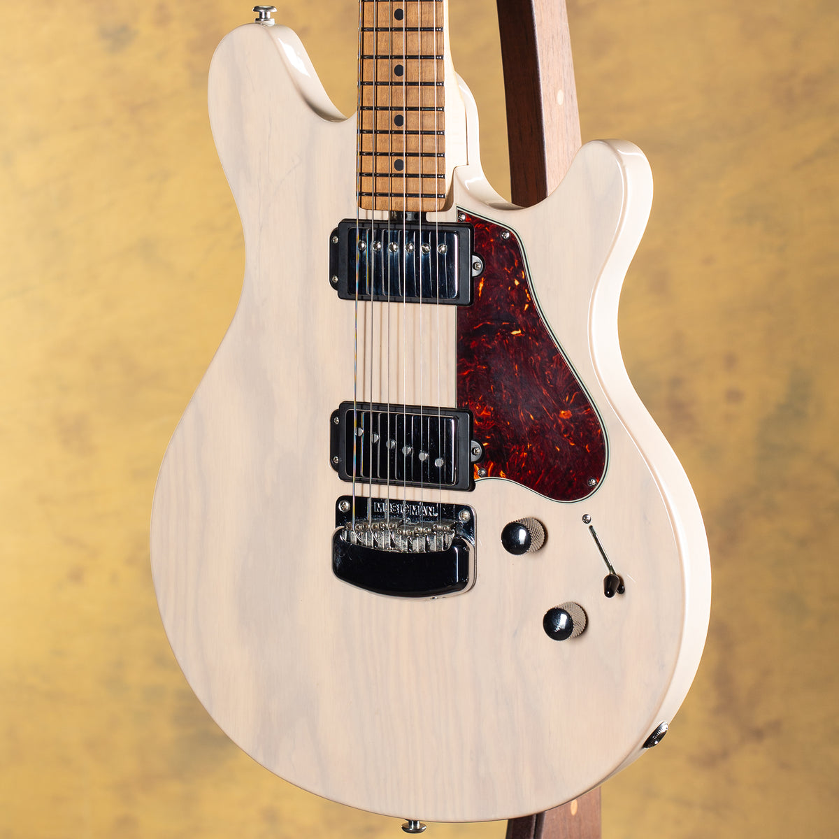 2016 Ernie Ball Music Man Valentine Trans Buttermilk