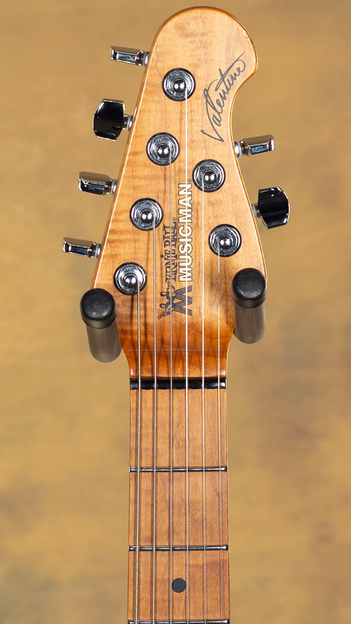 2016 Ernie Ball Music Man Valentine Trans Buttermilk
