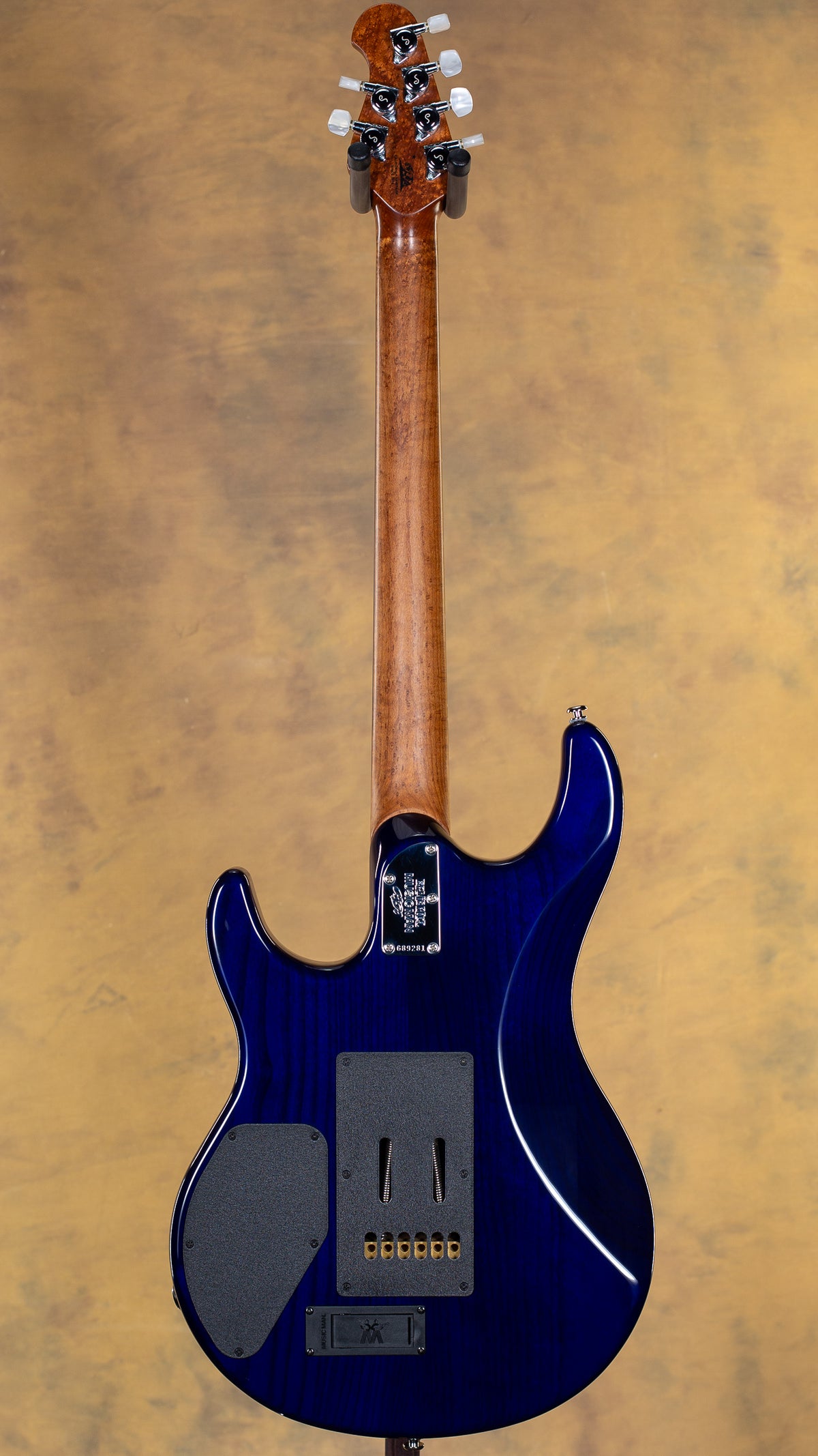 2019 Ernie Ball Music Man BFR Luke 3 HH Quilt Blueberry Burst