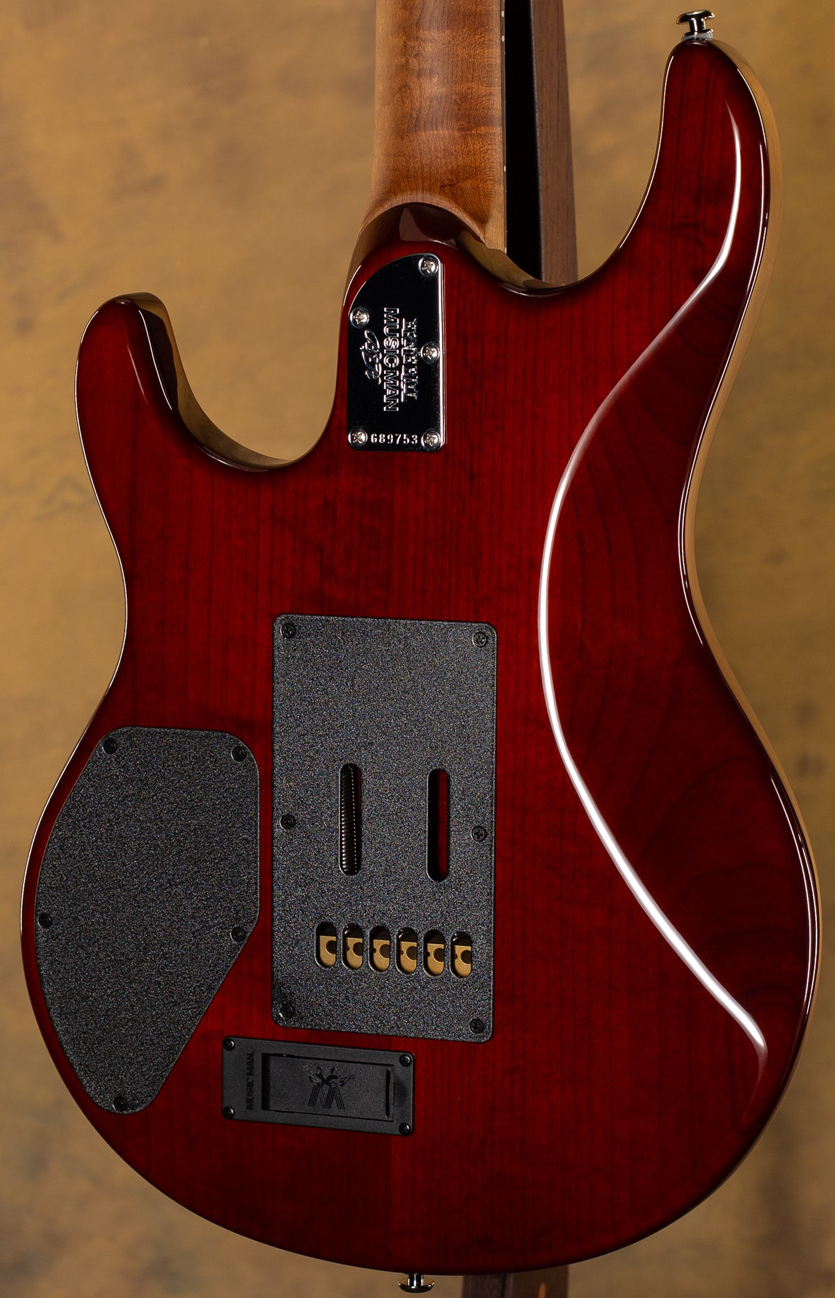 2018 Ernie Ball Music Man BFR Luke III HH Hazel Burst Quilt