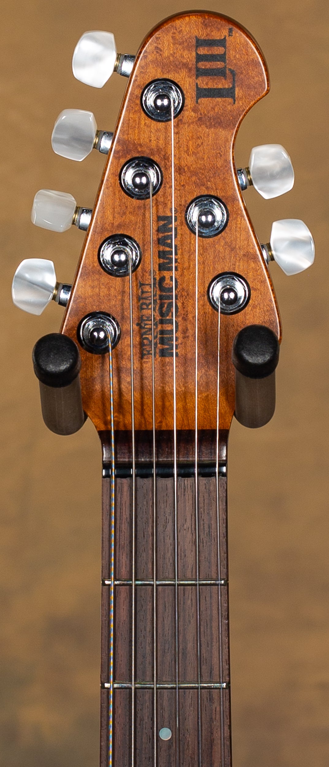 2018 Ernie Ball Music Man BFR Luke III HH Hazel Burst Quilt