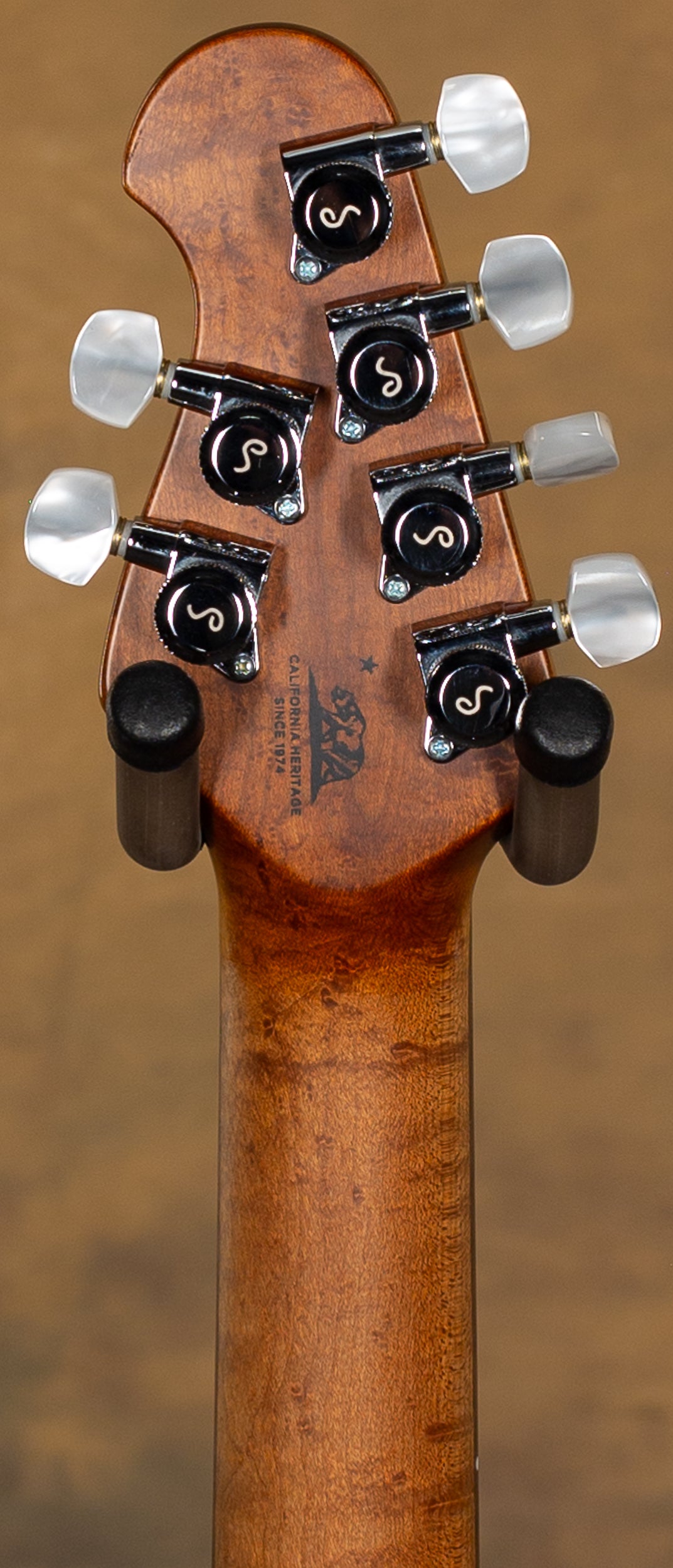 2018 Ernie Ball Music Man BFR Luke III HH Hazel Burst Quilt