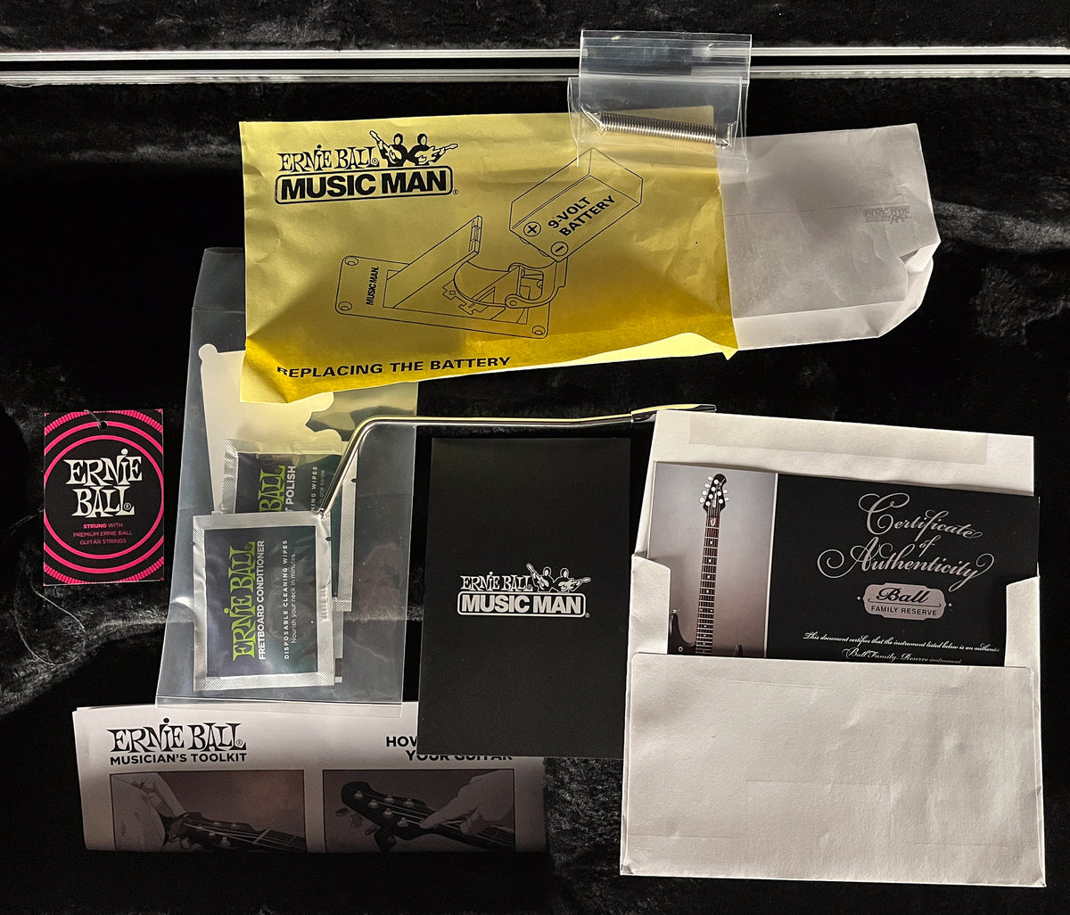 2018 Ernie Ball Music Man BFR Luke III HH Hazel Burst Quilt