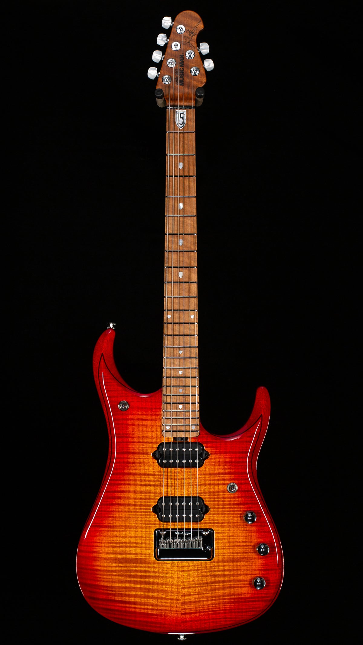 Ernie Ball Music Man JP15 Lava Burst Flame Willcutt Limited (308)