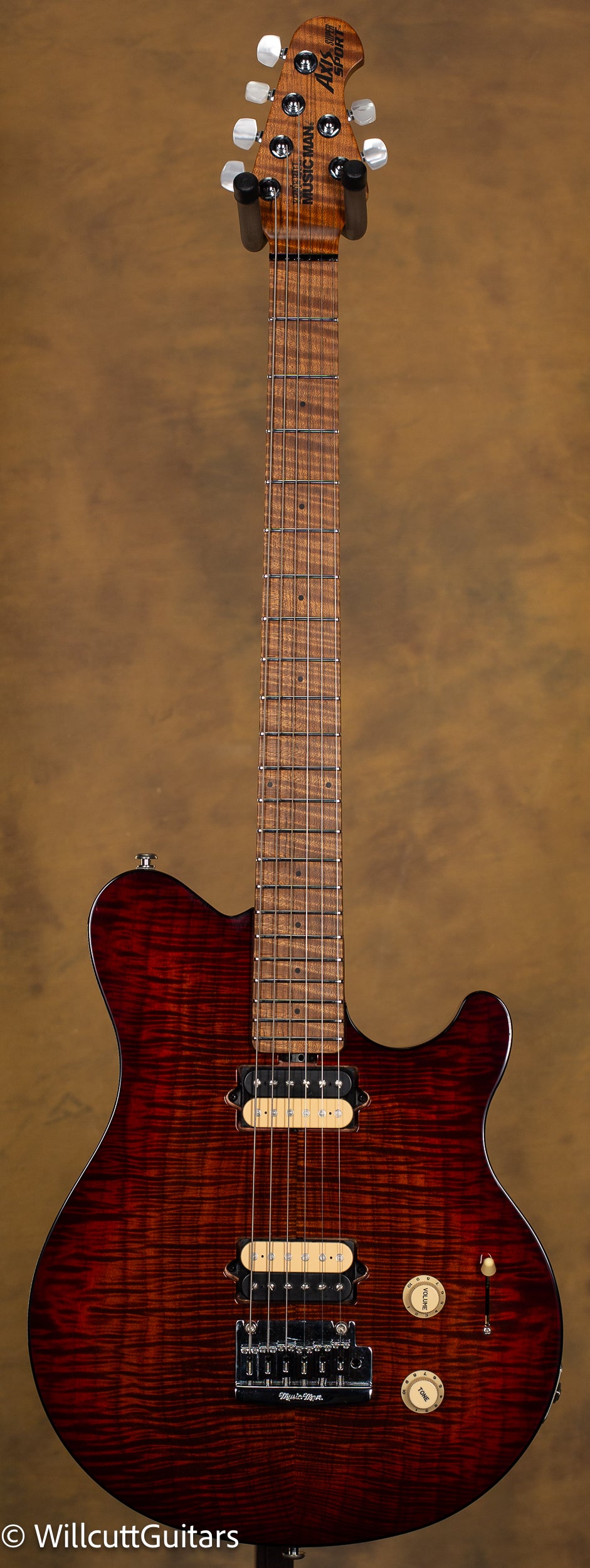 Ernie Ball Music Man Axis Super Sport Roasted Amber