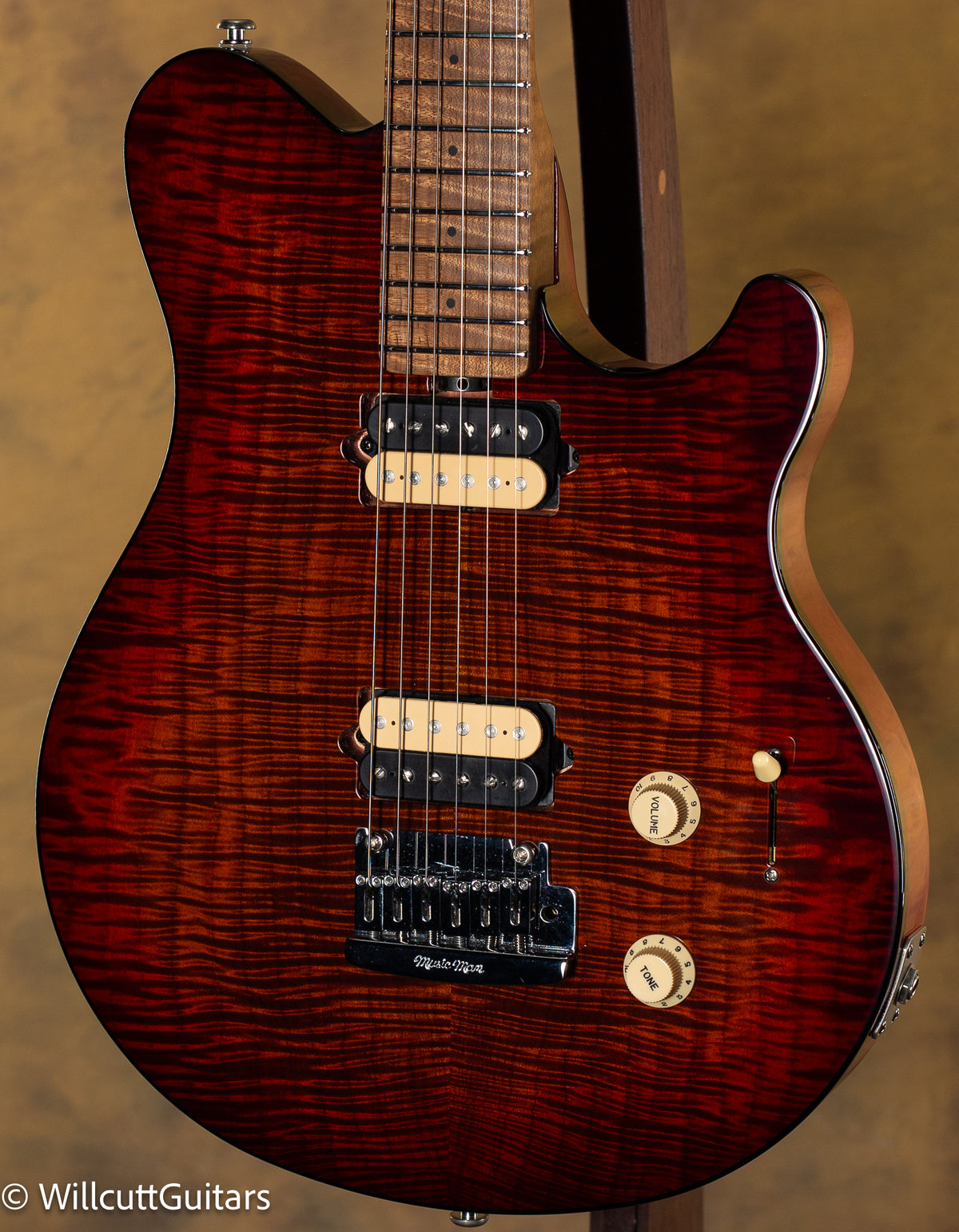 Ernie Ball Music Man Axis Super Sport Roasted Amber