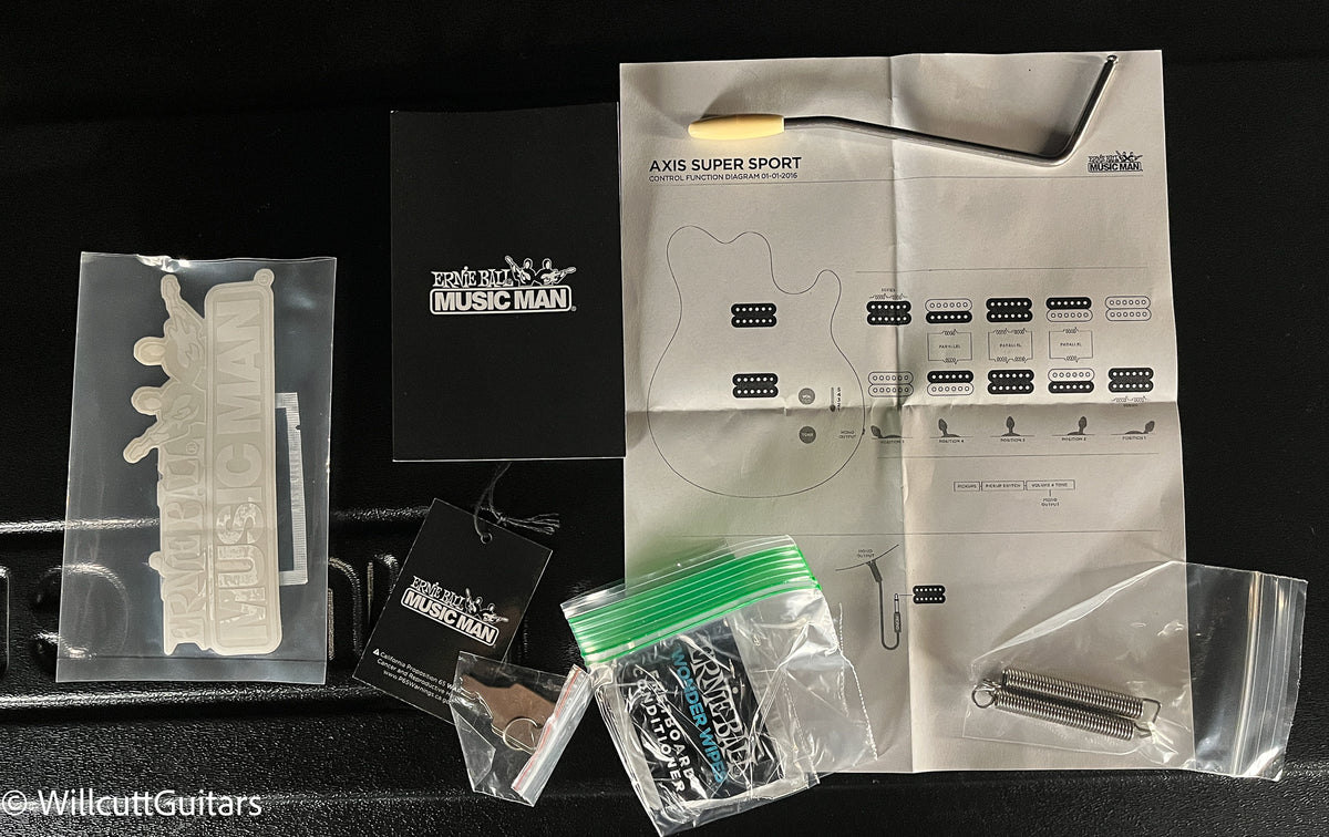 Ernie Ball Music Man Axis Super Sport Roasted Amber