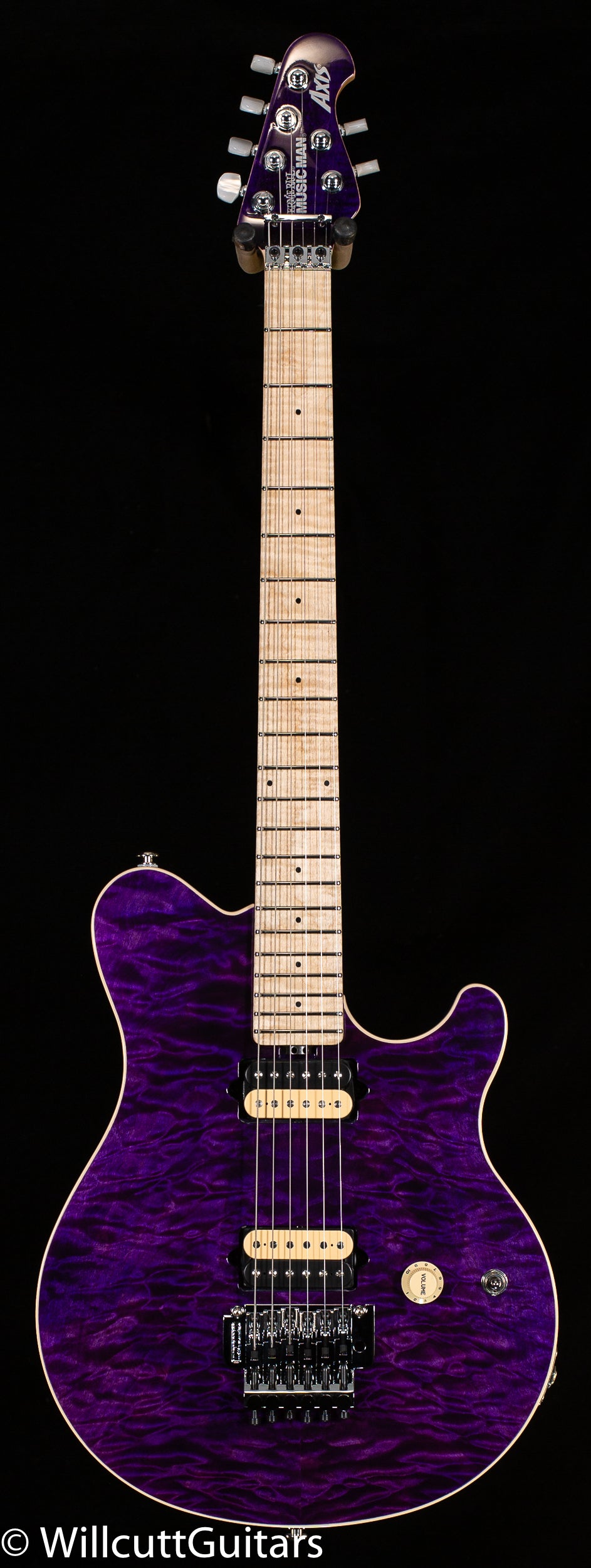 Ernie Ball Music Man BFR Axis Nitro Translucent Purple (110