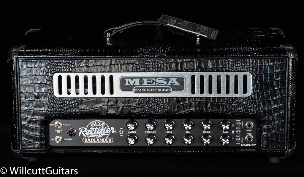 Mesa Boogie Badlander 50 Head Black Croc (183) - Willcutt Guitars