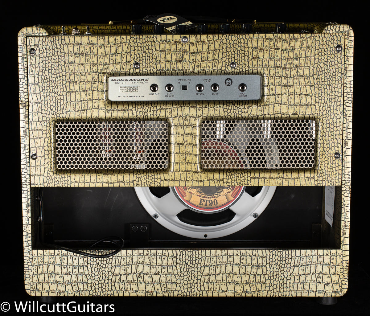 Magnatone Super 59 M-80 Gold Croc 1x12 Combo