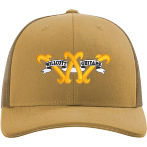 Willcutt Guitars Trucker Hat Gold Logo