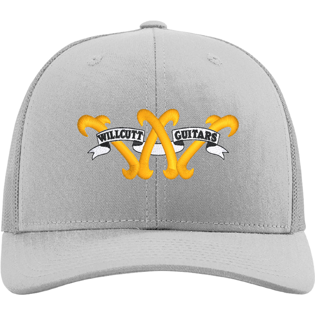 Willcutt Guitars Trucker Hat Gold Logo