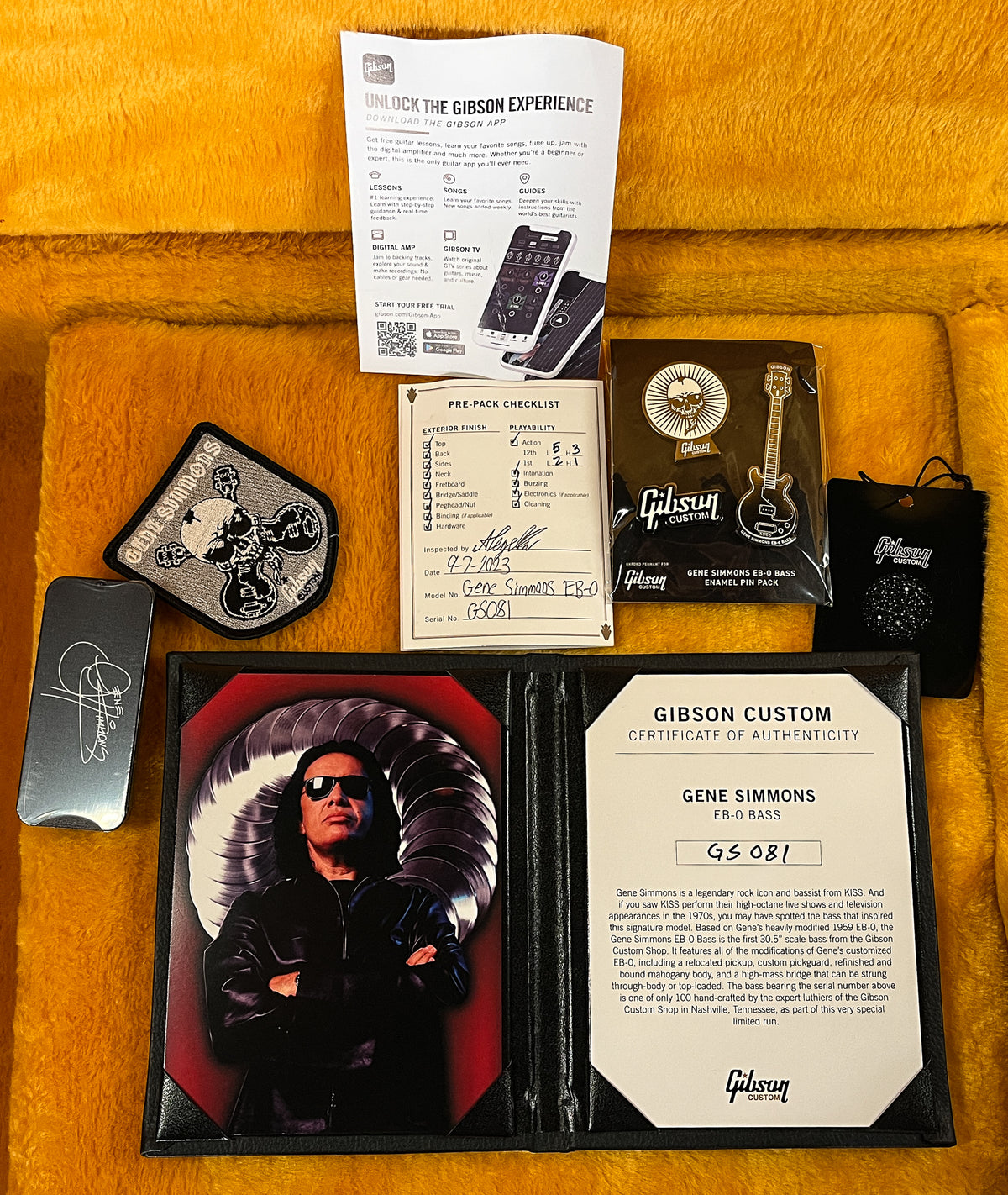 Gibson EB-0 Bass Gene Simmons Ebony Gloss (081)