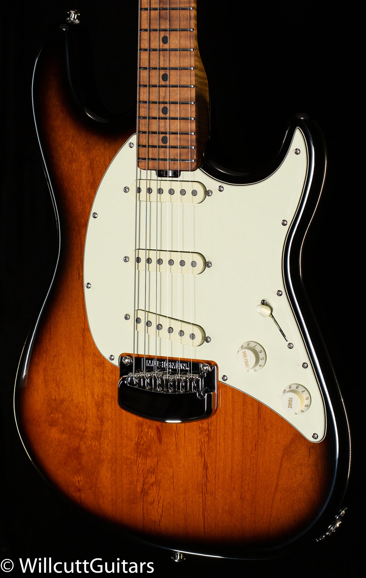 Ernie Ball Music Man Cutlass RS SSS Trem Vintage Tobacco (220)