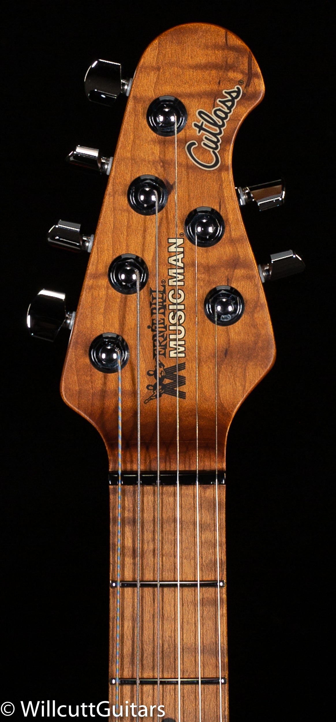 Ernie Ball Music Man Cutlass RS SSS Trem Vintage Tobacco (220)