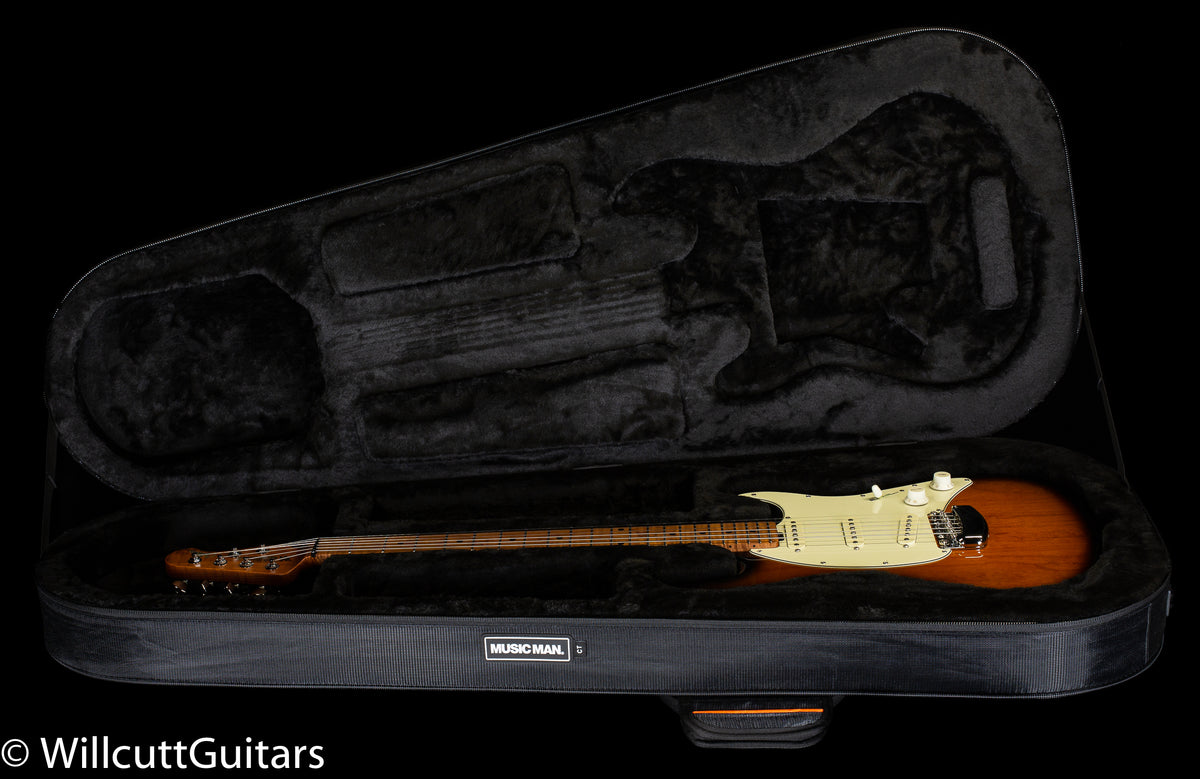 Ernie Ball Music Man Cutlass RS SSS Trem Vintage Tobacco (220)