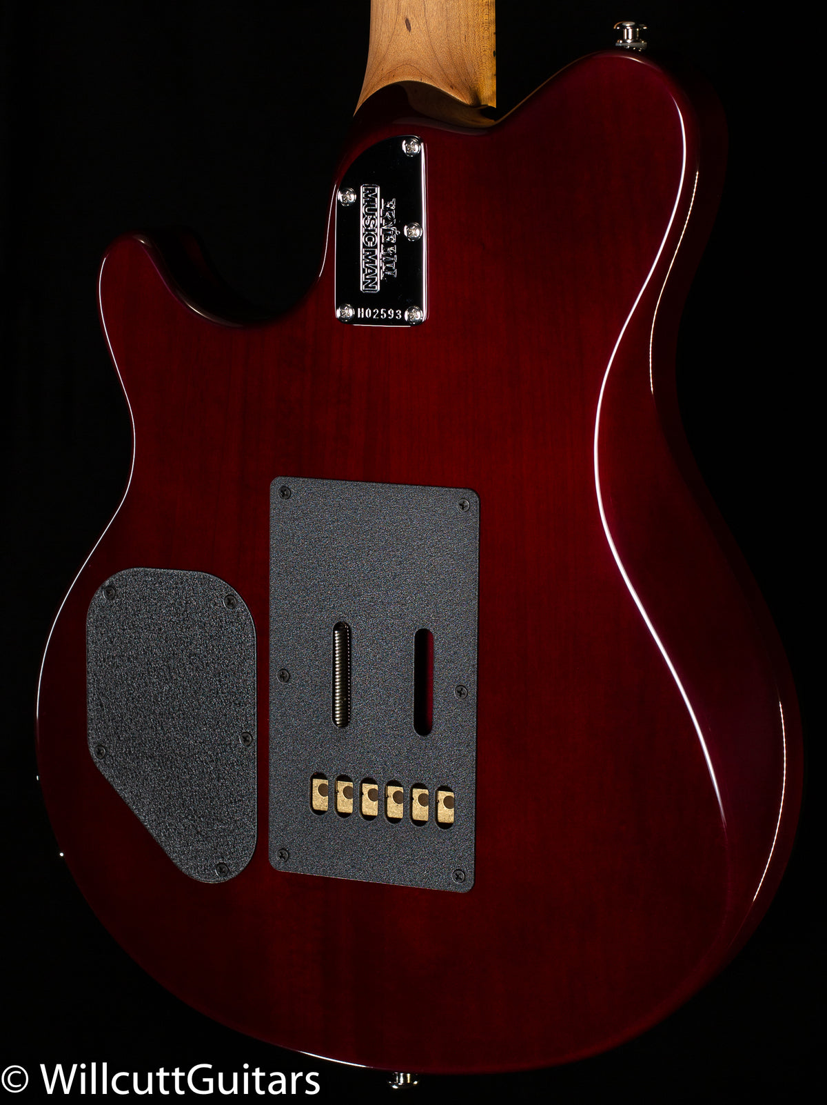 Ernie Ball Music Man Axis Super Sport Roasted Amber Quilt (593)