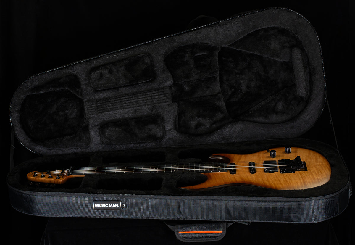 Ernie Ball Music Man Luke 4 HSS Floyd Rose Steamroller (845)