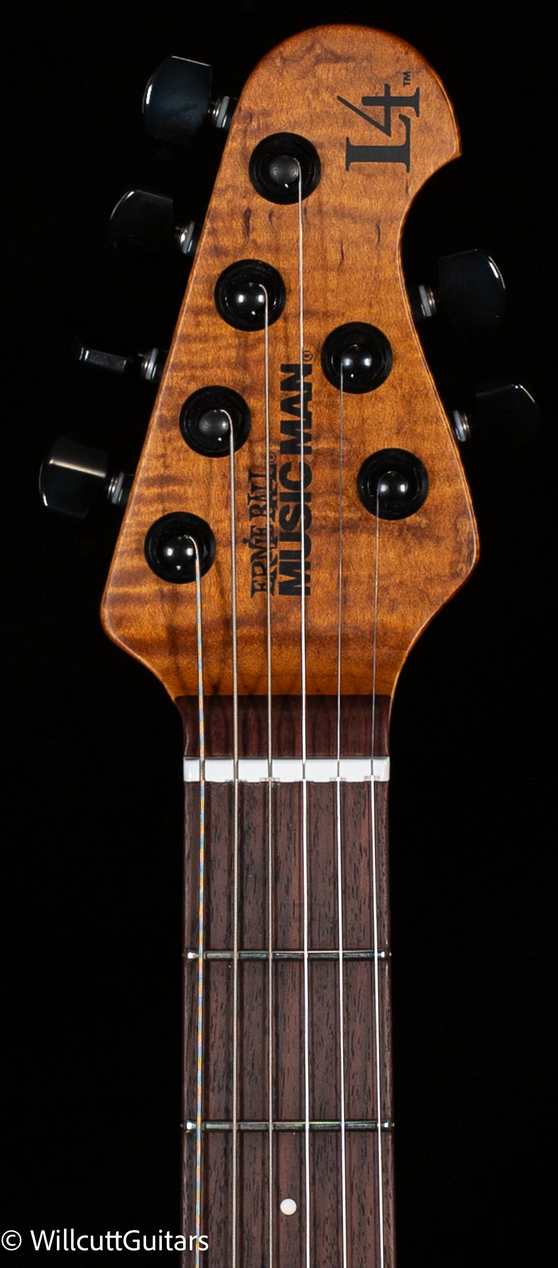 Ernie Ball Music Man Luke 4 L4 SSS Trem Scoville Red (876