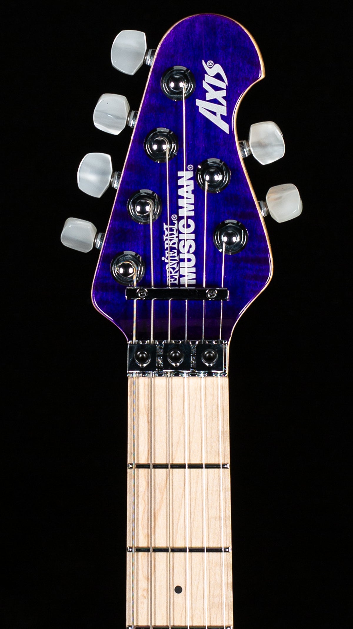 Ernie Ball Music Man 30th Anniversary Axis Trans Purple Quilt (145)
