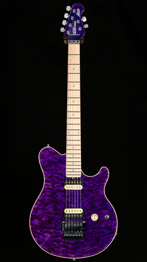 Ernie Ball Music Man 30th Anniversary Axis Trans Purple Quilt (145)