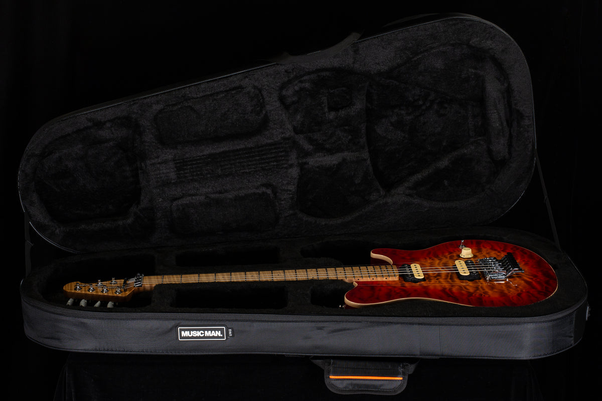 Ernie Ball Music Man Willcutt Limited Axis Lava Burst Quilt (193)
