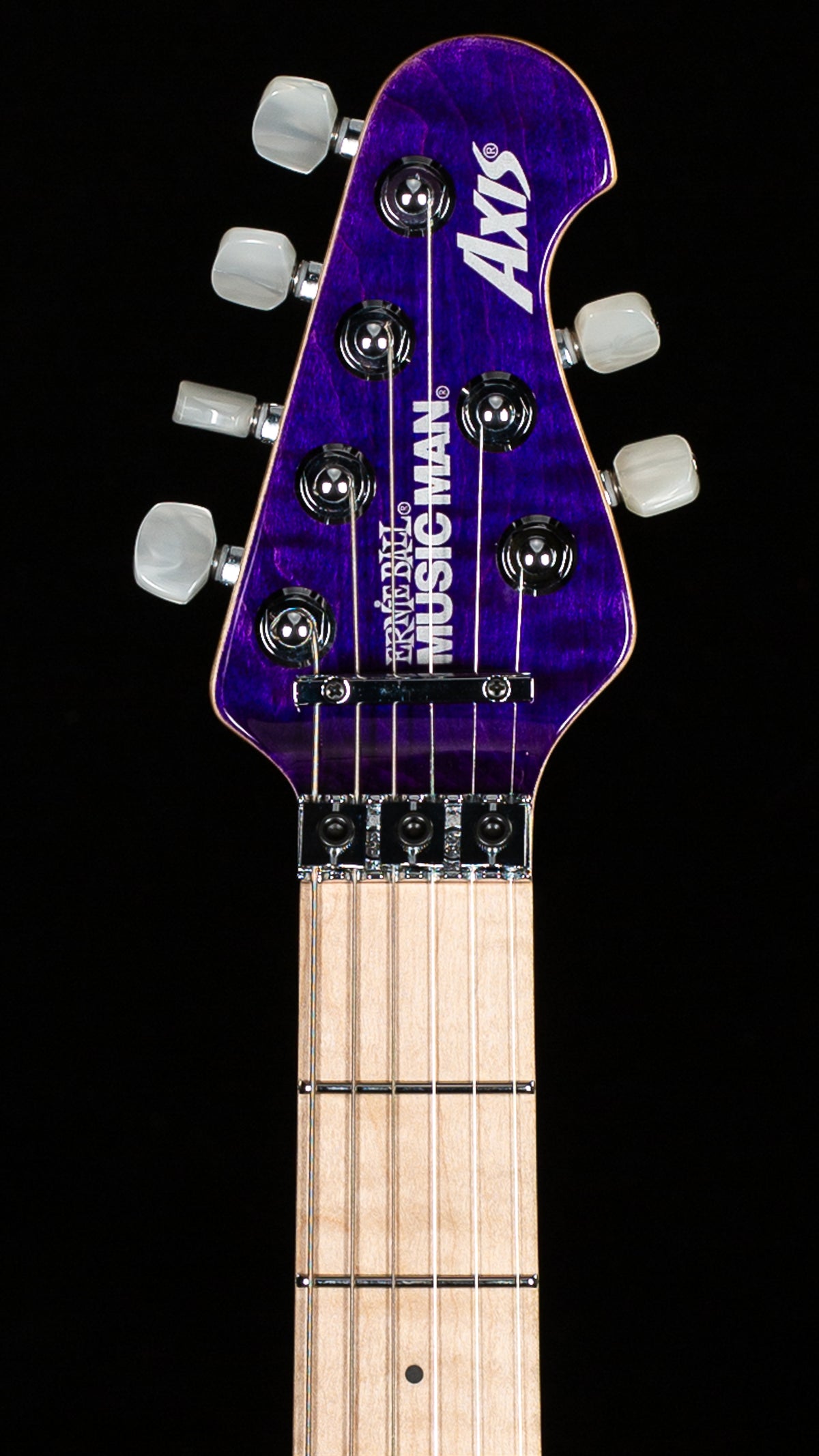 Ernie Ball Music Man 30th Anniversary Axis Trans Purple Quilt (387)