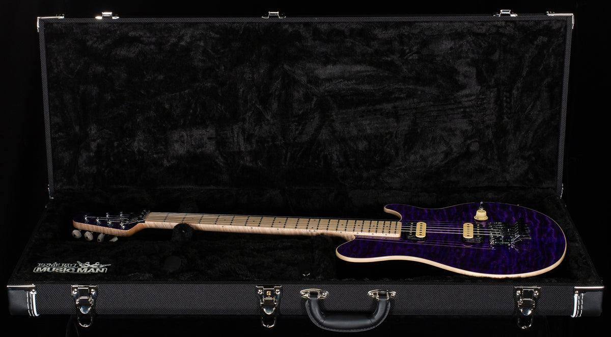 Ernie Ball Music Man 30th Anniversary Axis Trans Purple Quilt (387)