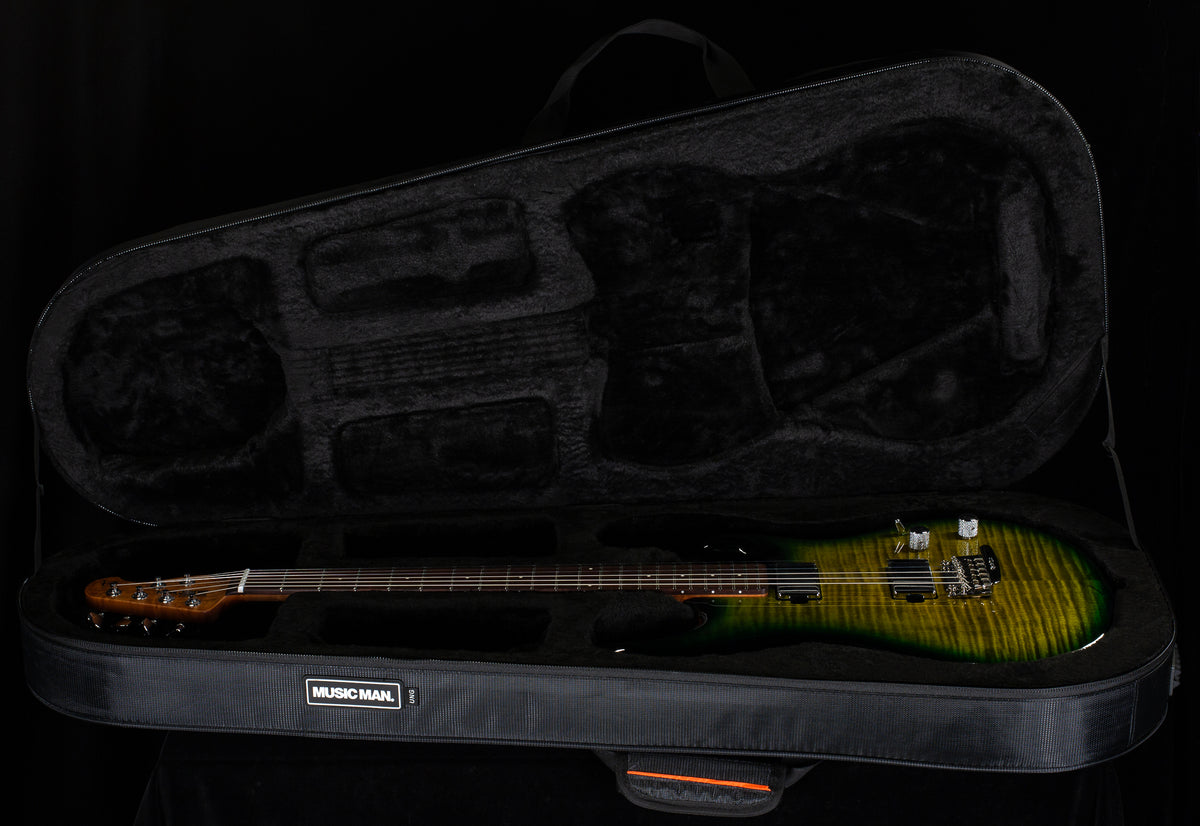 Ernie Ball Music Man Luke 4 Gator Burst Flame (752)