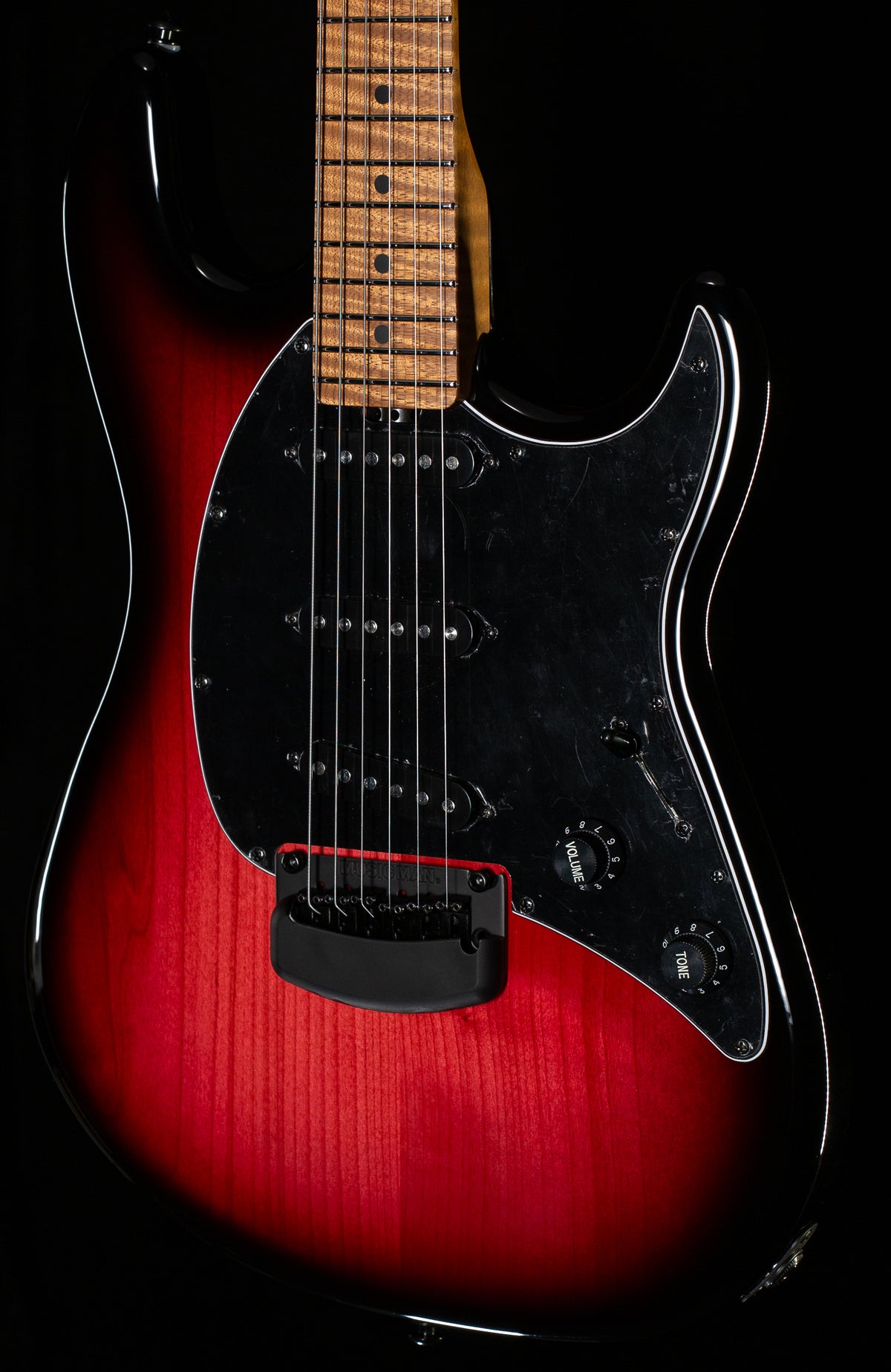 Ernie Ball Music Man Cutlass HT SSS Raspberry Burst (232)