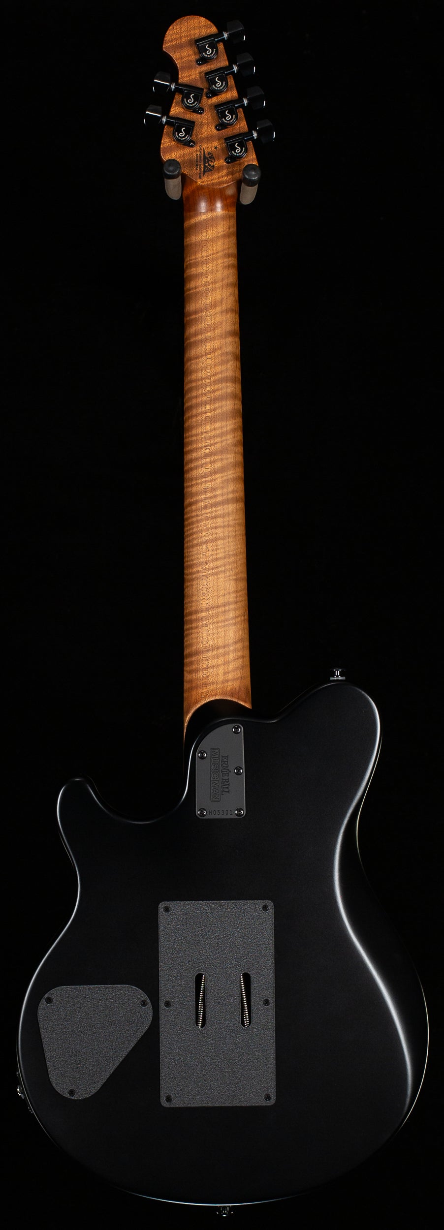 Ernie Ball Music Man Axis Charcoal Cloud Flame (301)