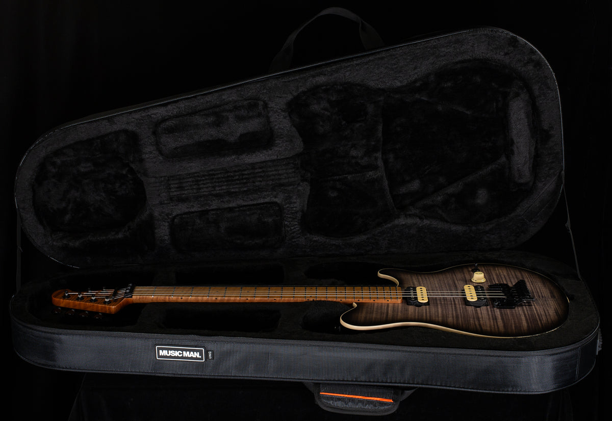 Ernie Ball Music Man Axis Charcoal Cloud Flame (301)