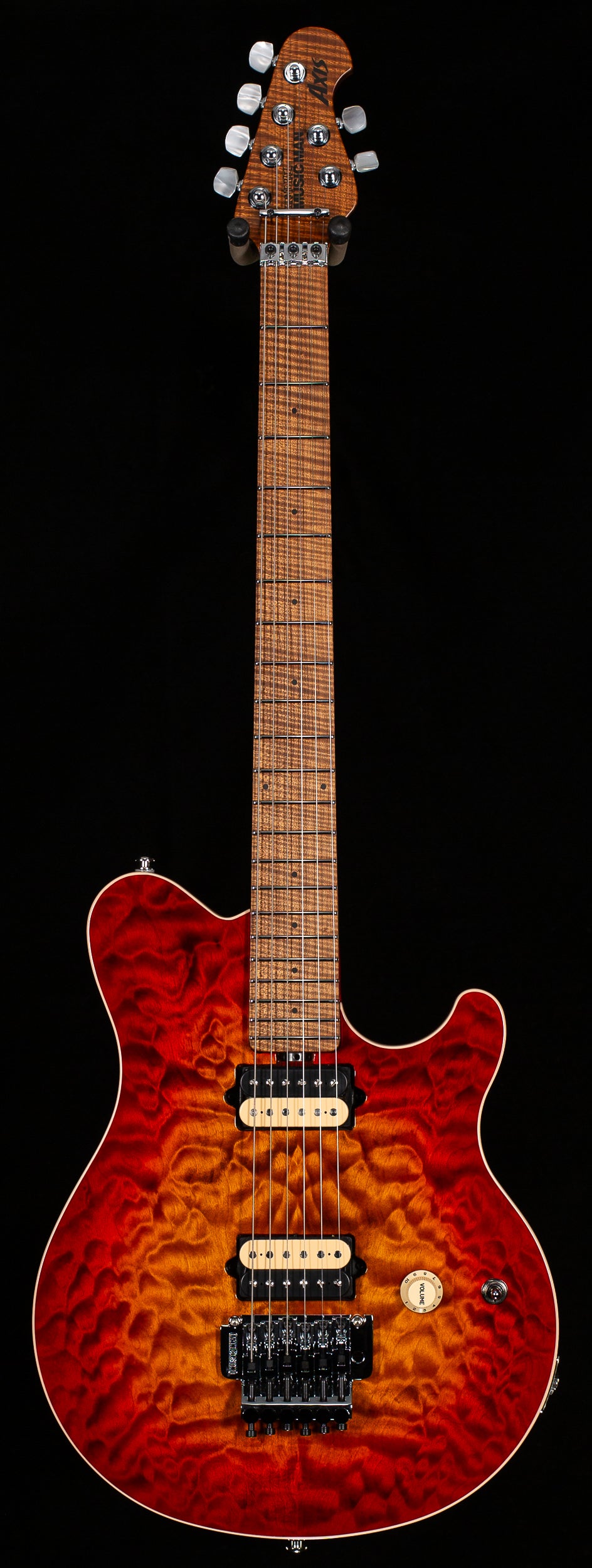 Ernie Ball Music Man Willcutt Limited Axis Lava Burst Quilt (495)