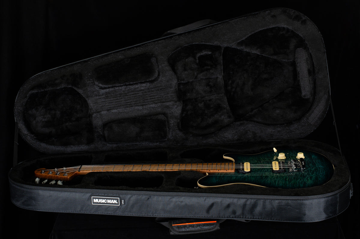 Ernie Ball Music Man Axis Super Sport HH Trem Yucatan Quilt (571)