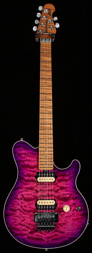 Ernie Ball Music Man Axis Olallieberry Quilt (750)