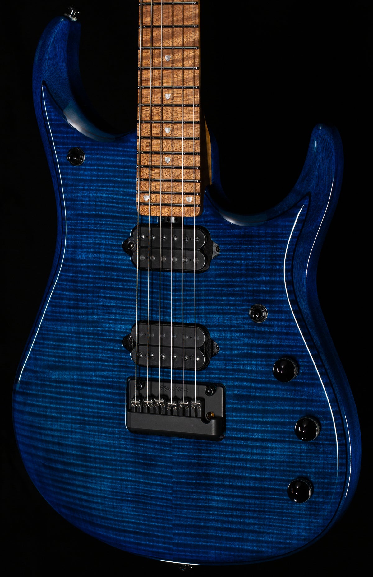 Ernie Ball Music Man JP15 Piezo Ultramarine Flame (249)