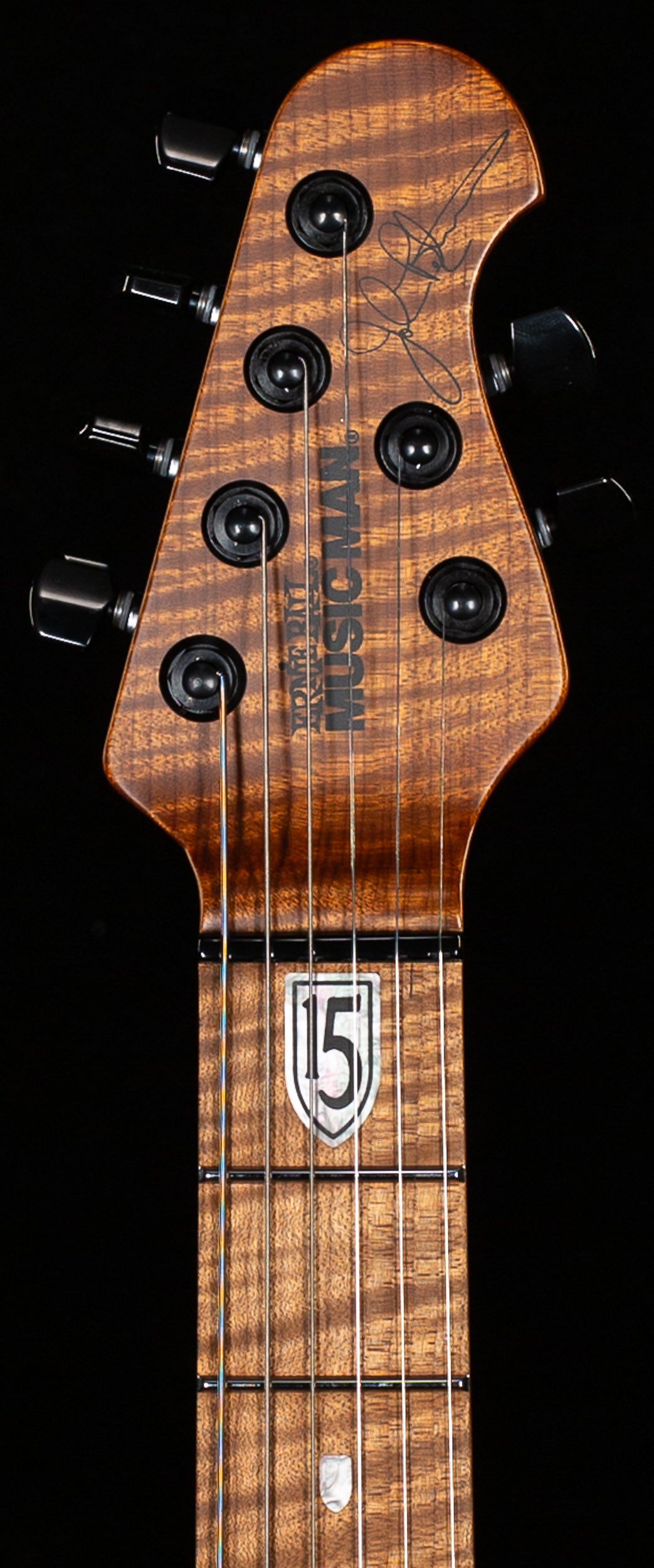 Ernie Ball Music Man JP15 Piezo Ultramarine Flame (249)