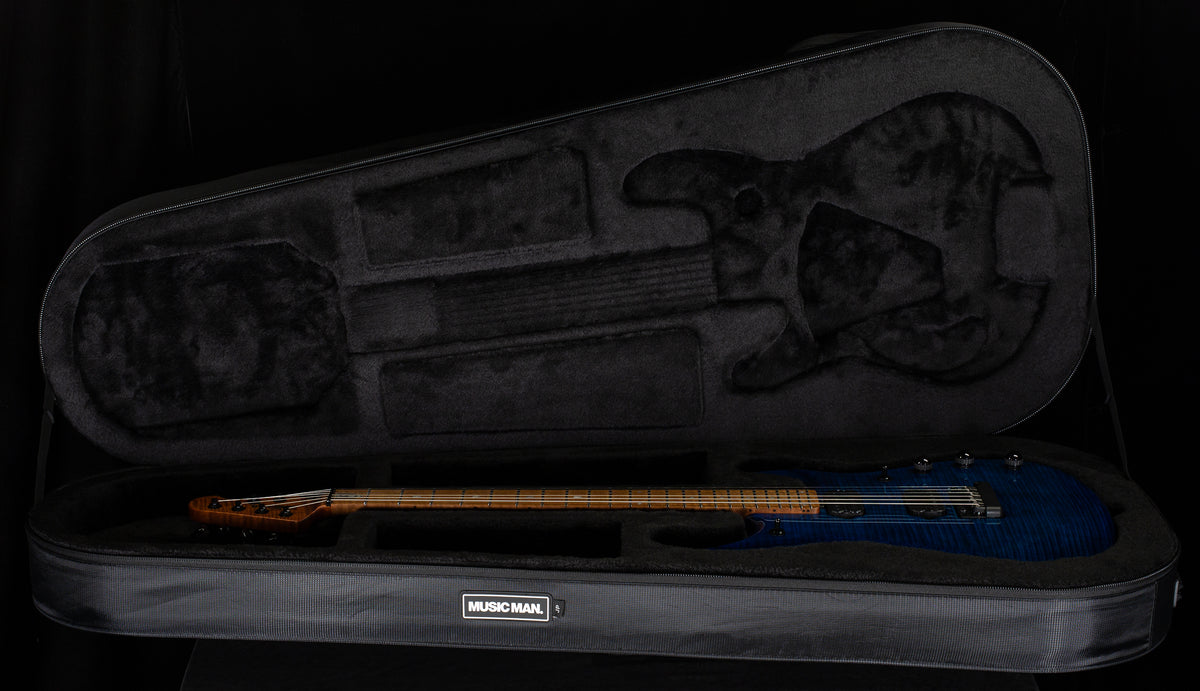 Ernie Ball Music Man JP15 Piezo Ultramarine Flame (249)