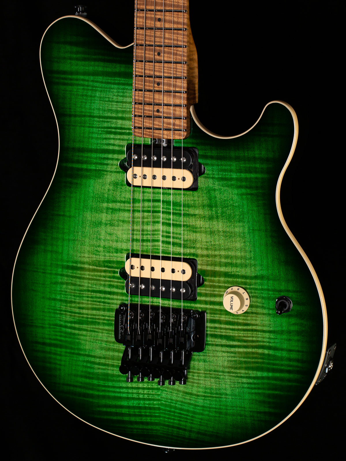 Ernie Ball Music Man Axis Matcha Flame (681)