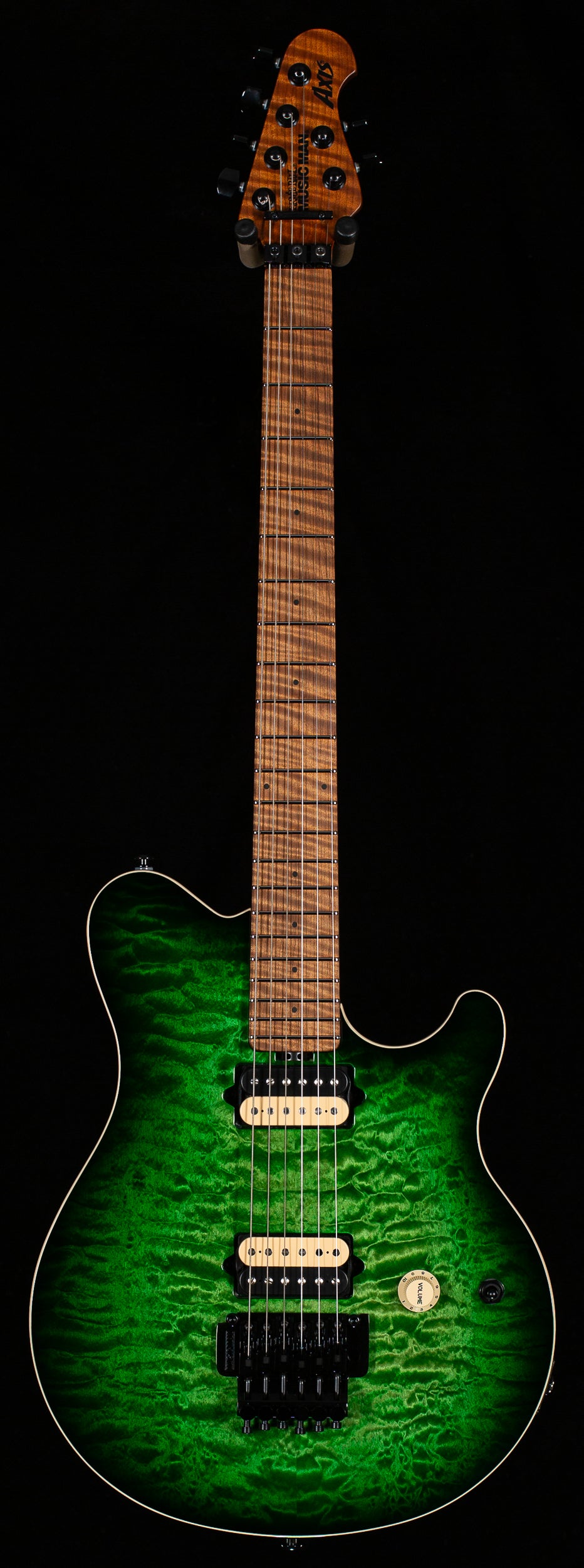 Ernie Ball Music Man Axis Matcha Quilt (716)