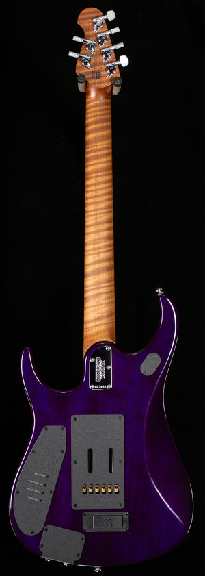 Ernie Ball Music Man JP15 Piezo Purple Nebula Flame (058)