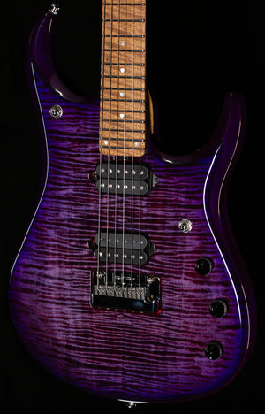 Ernie Ball Music Man JP15 Piezo Purple Nebula Flame (058)