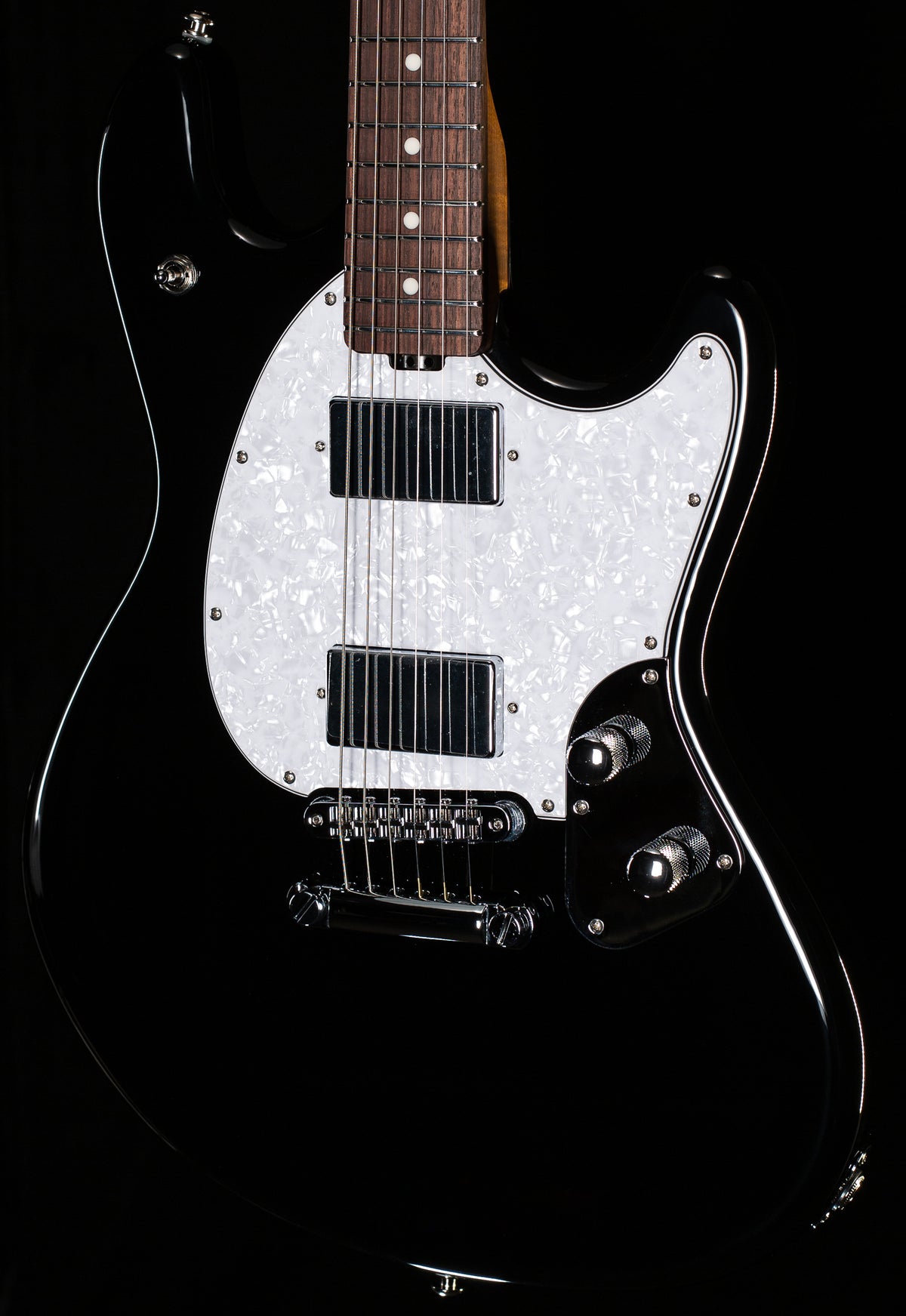 Ernie Ball Music Man StingRay HT Guitar Night Crawler (549)