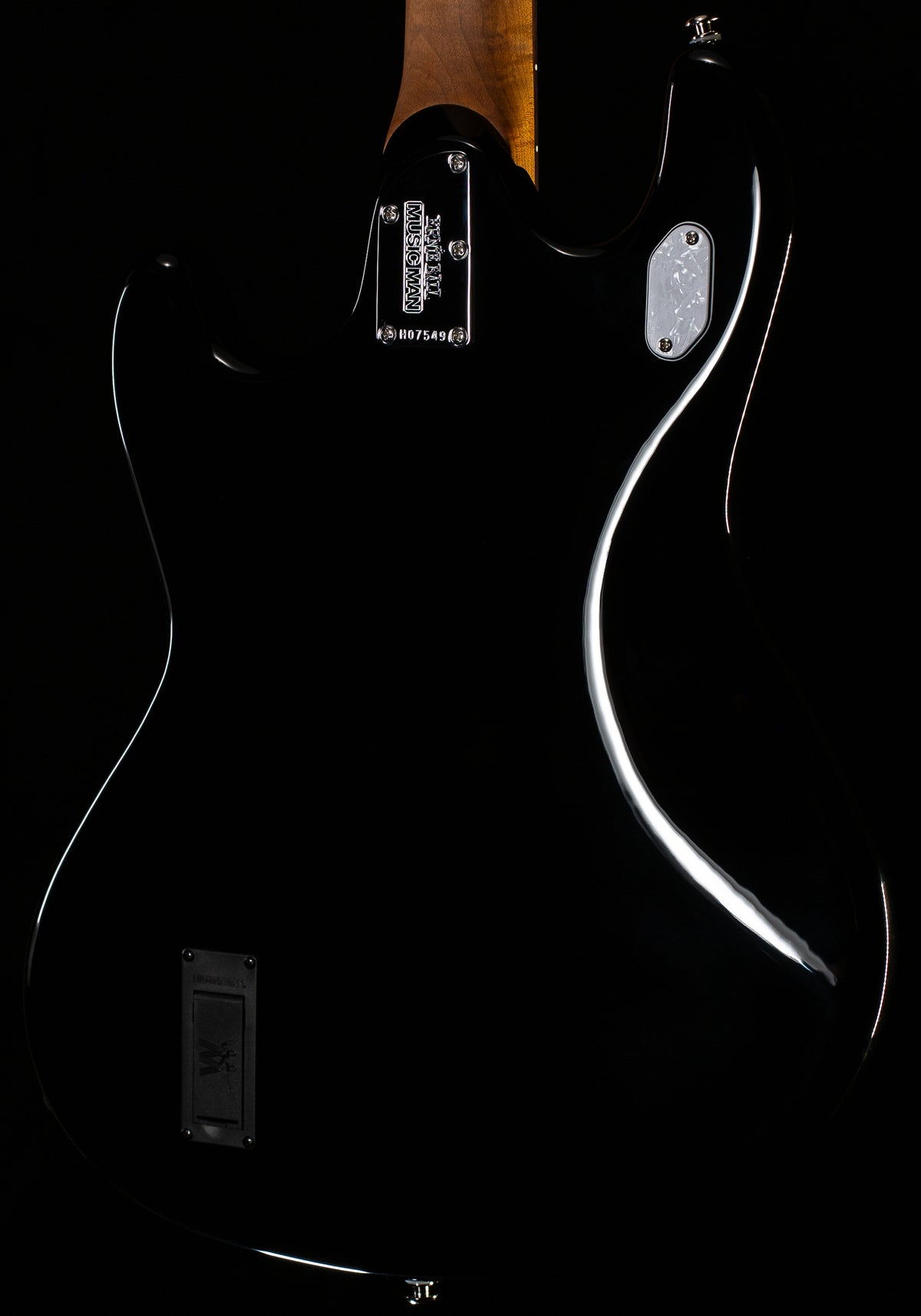 Ernie Ball Music Man StingRay HT Guitar Night Crawler (549)