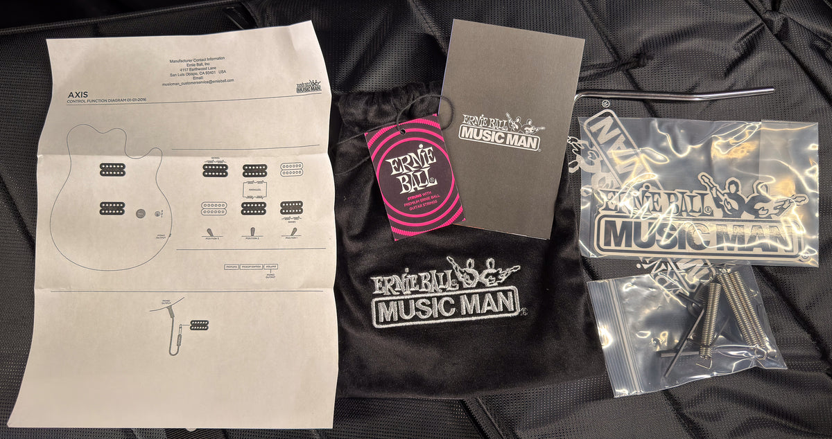 Ernie Ball Music Man Willcutt Limited Axis Lava Burst Quilt (769)