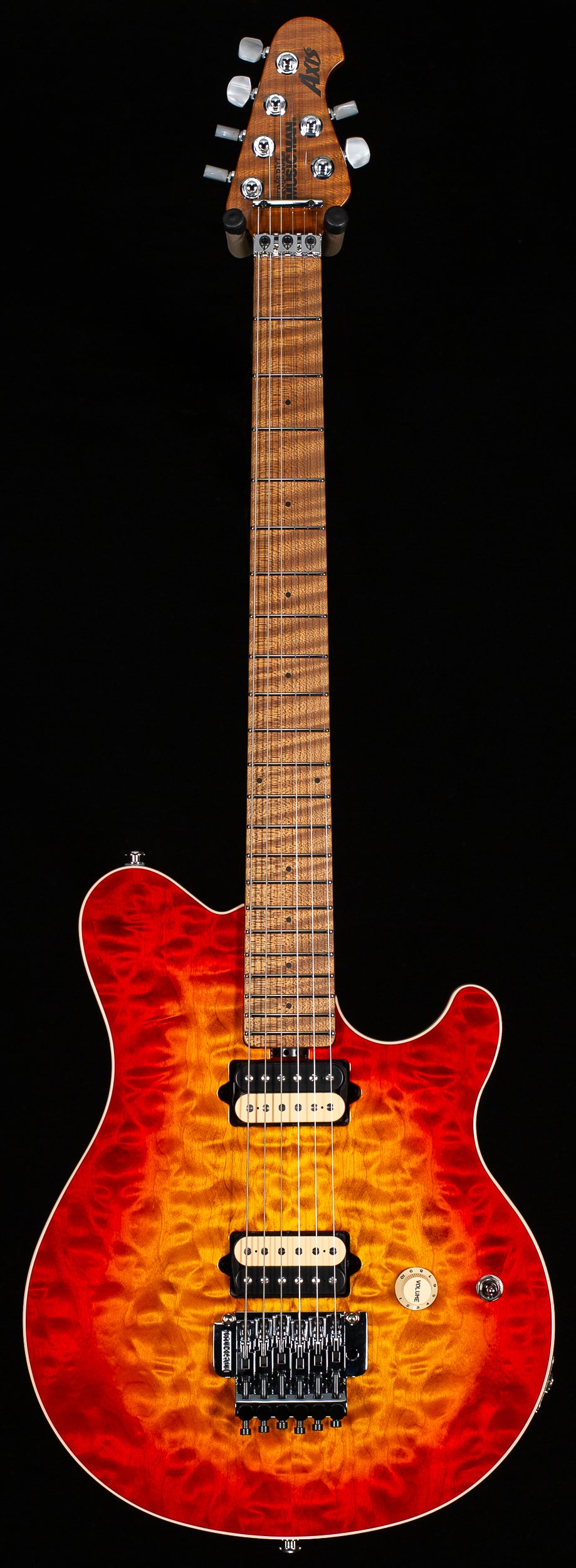 Ernie Ball Music Man Willcutt Limited Axis Lava Burst Quilt Floyd Rose (229)