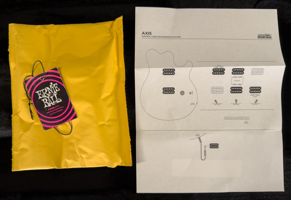 Ernie Ball Music Man Willcutt Limited Axis Lava Burst Quilt Floyd Rose (229)