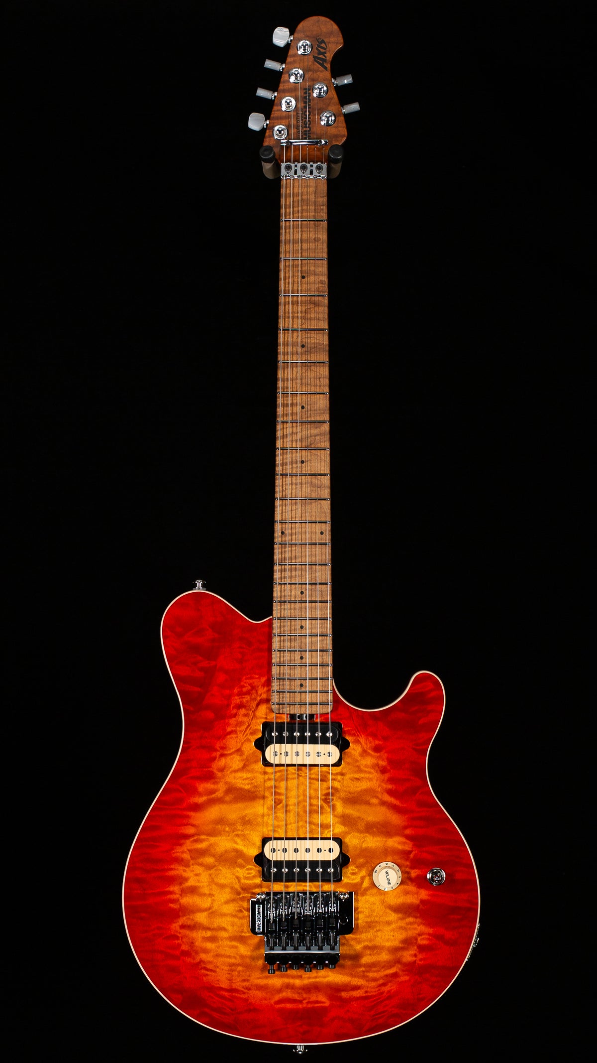 Ernie Ball Music Man Willcutt Limited Axis Lava Burst Quilt (372)