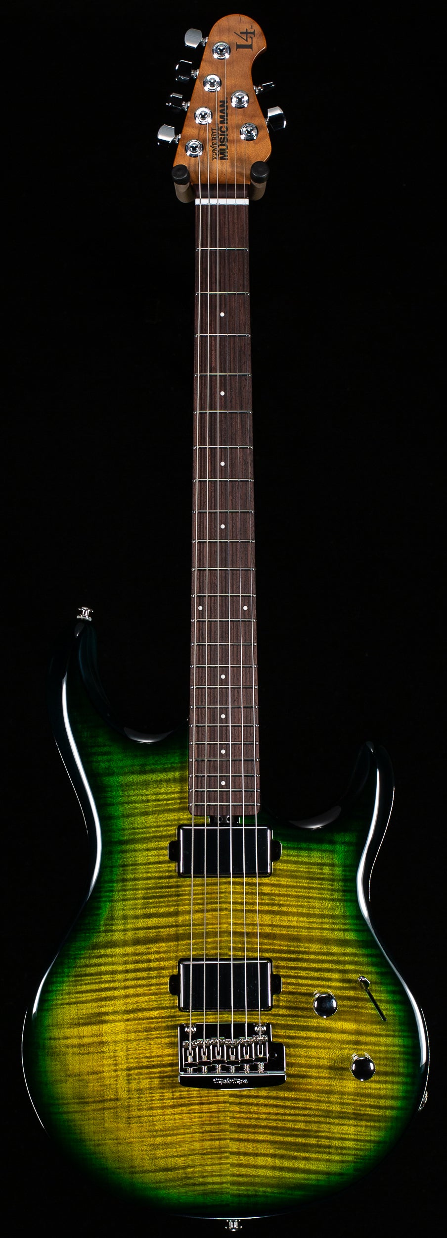 Ernie Ball Music Man Luke 4 HH Gator Burst Flame (433)