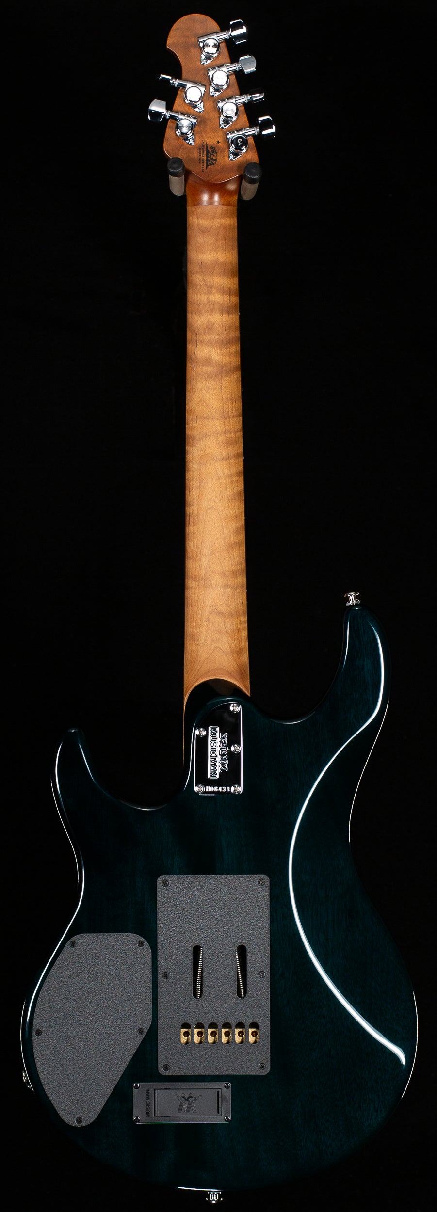 Ernie Ball Music Man Luke 4 HH Gator Burst Flame (433)